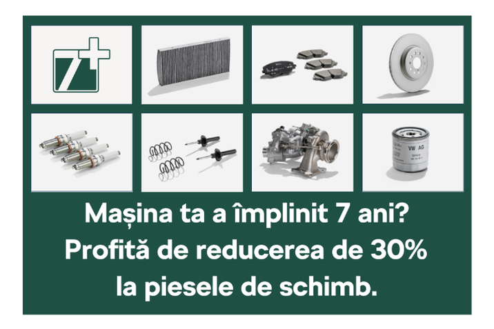 Reducere 30% la piesele originale SKODA