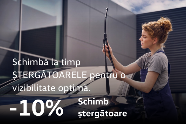 Profita de discount pentru schimbul de stergatoare la Autowolrd