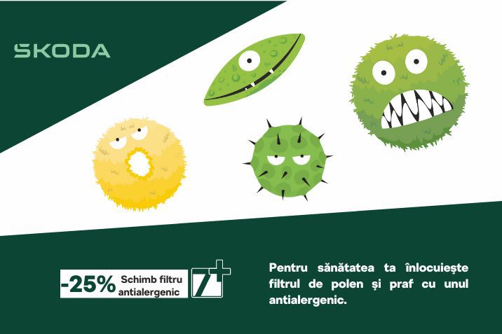 Schimb Filtru antialergenic Skoda