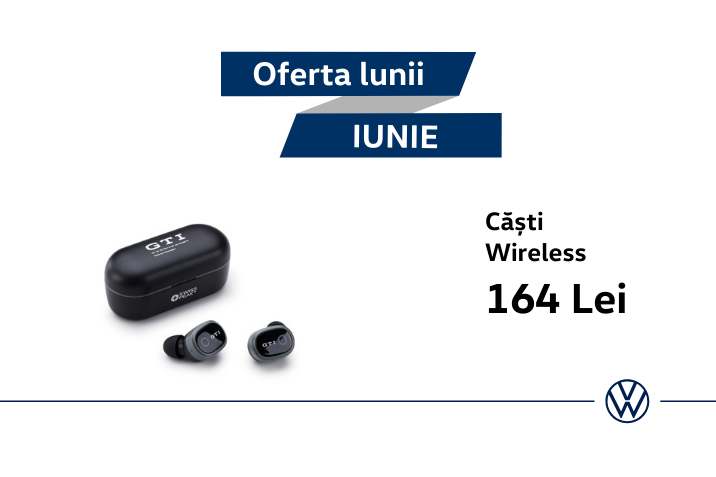 casti wireless originale Volkswagen