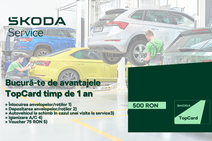 Top card Skoda