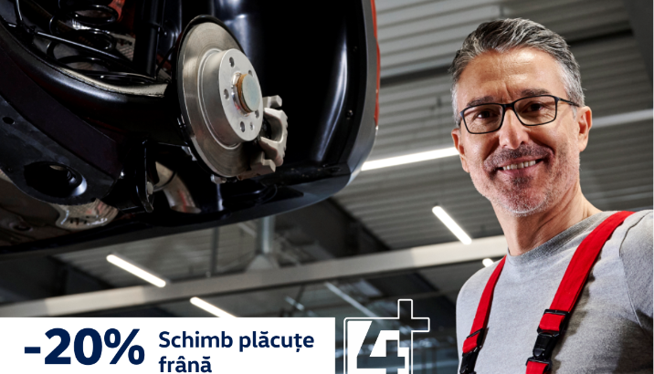 Ofertă specială - 20%Reducere la schimb plăcuțe frână VW